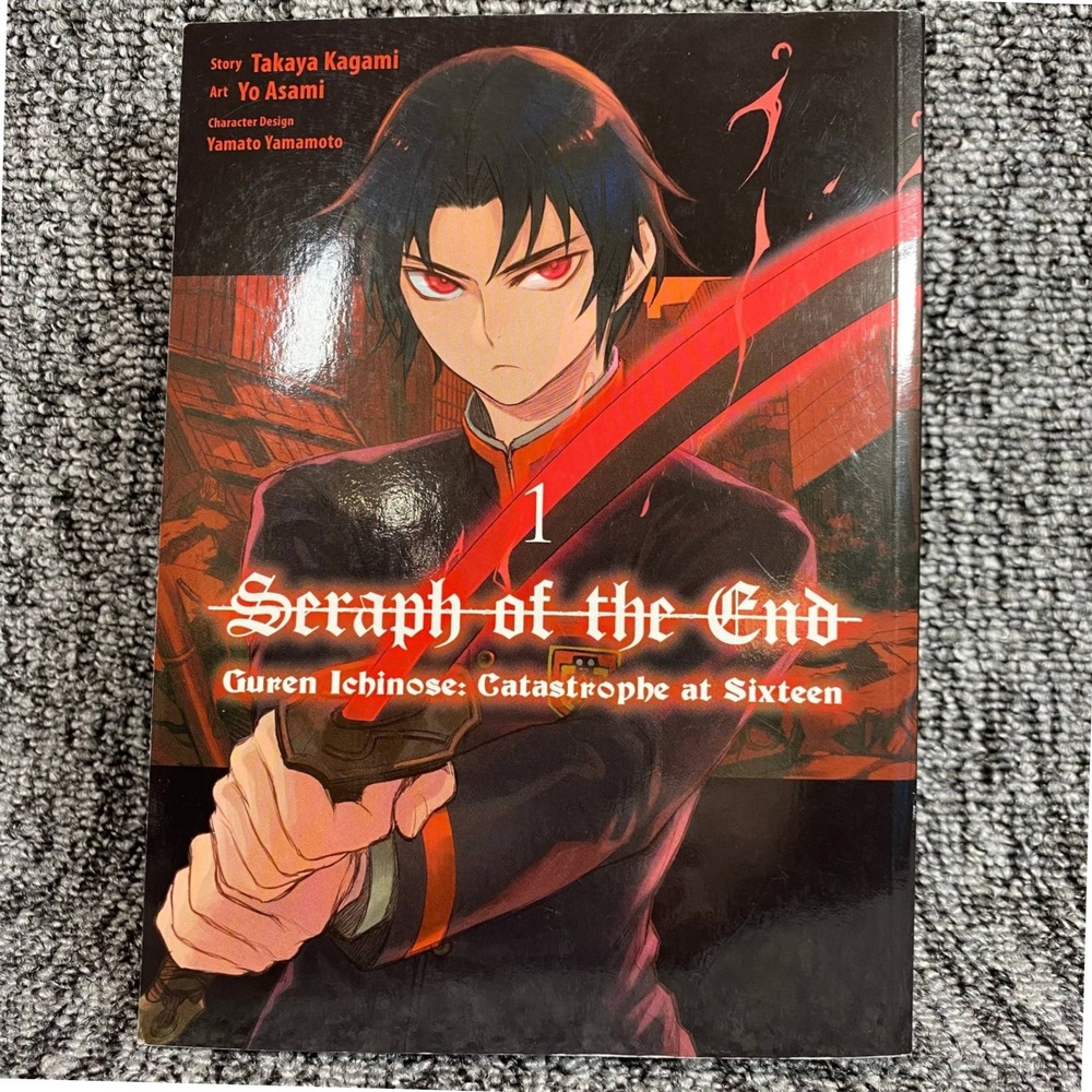 Kodansha Seraph of the End Guren Ichinose Catastrophe at Sixteen Vol 1 Manga